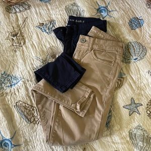 Lot of 2 jeggings AE